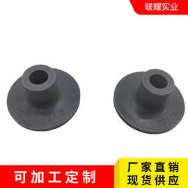 现货POM齿轮尼龙耐磨套 耐磨绝缘塑料套 固定塑料法兰轴套T型轴套