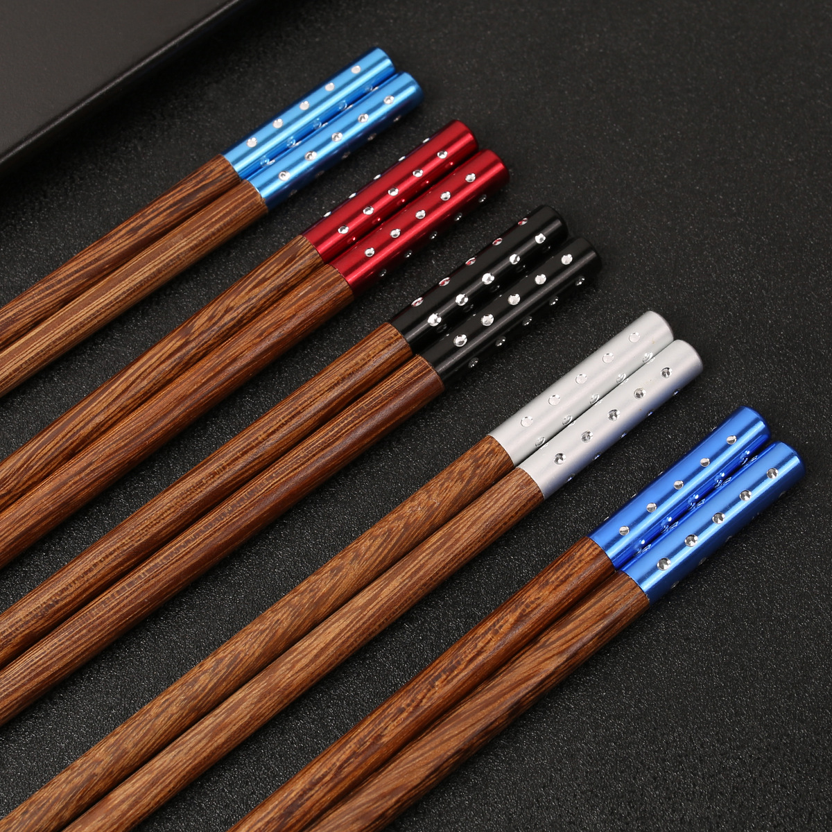 Palillos de madera de ala de pollo hogar vajilla de madera maciza comida estrellado palillos de madera moda nacional grupo de comunidad compra suministro al por mayor