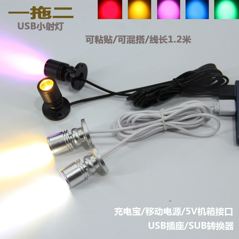 Lights, LED small minifigure, stand, indicator lamp, 5v