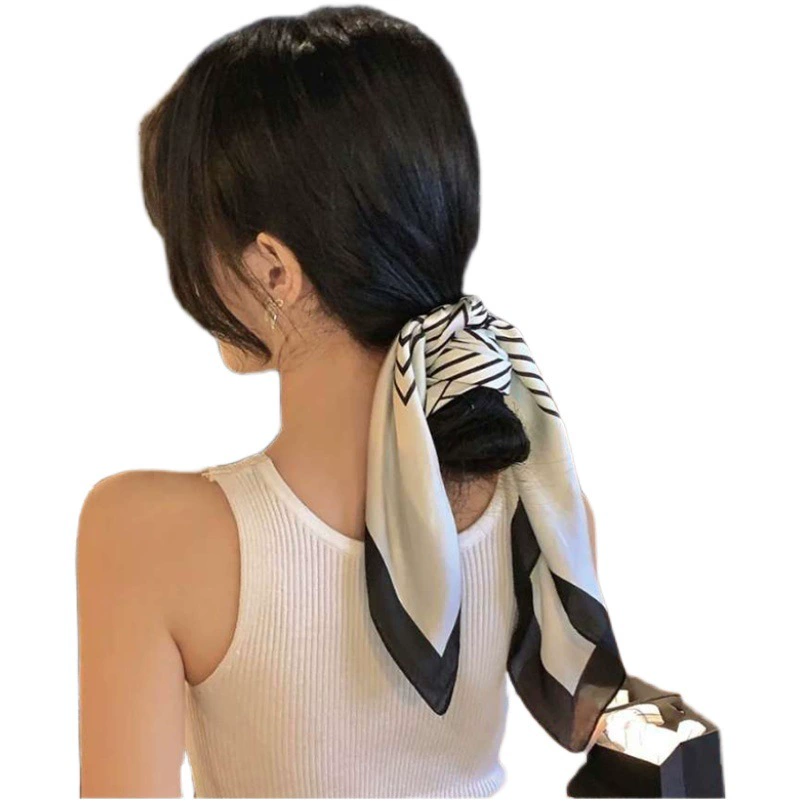 Красивые маленькие шелковые шарфы корейские Rs дикие модные весенне-осенние украшения