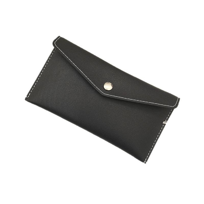 Monedero simple para mujer 2024 nuevo bolso de dinero largo delgado de una pieza Monedero de almacenamiento en efectivo para hombre