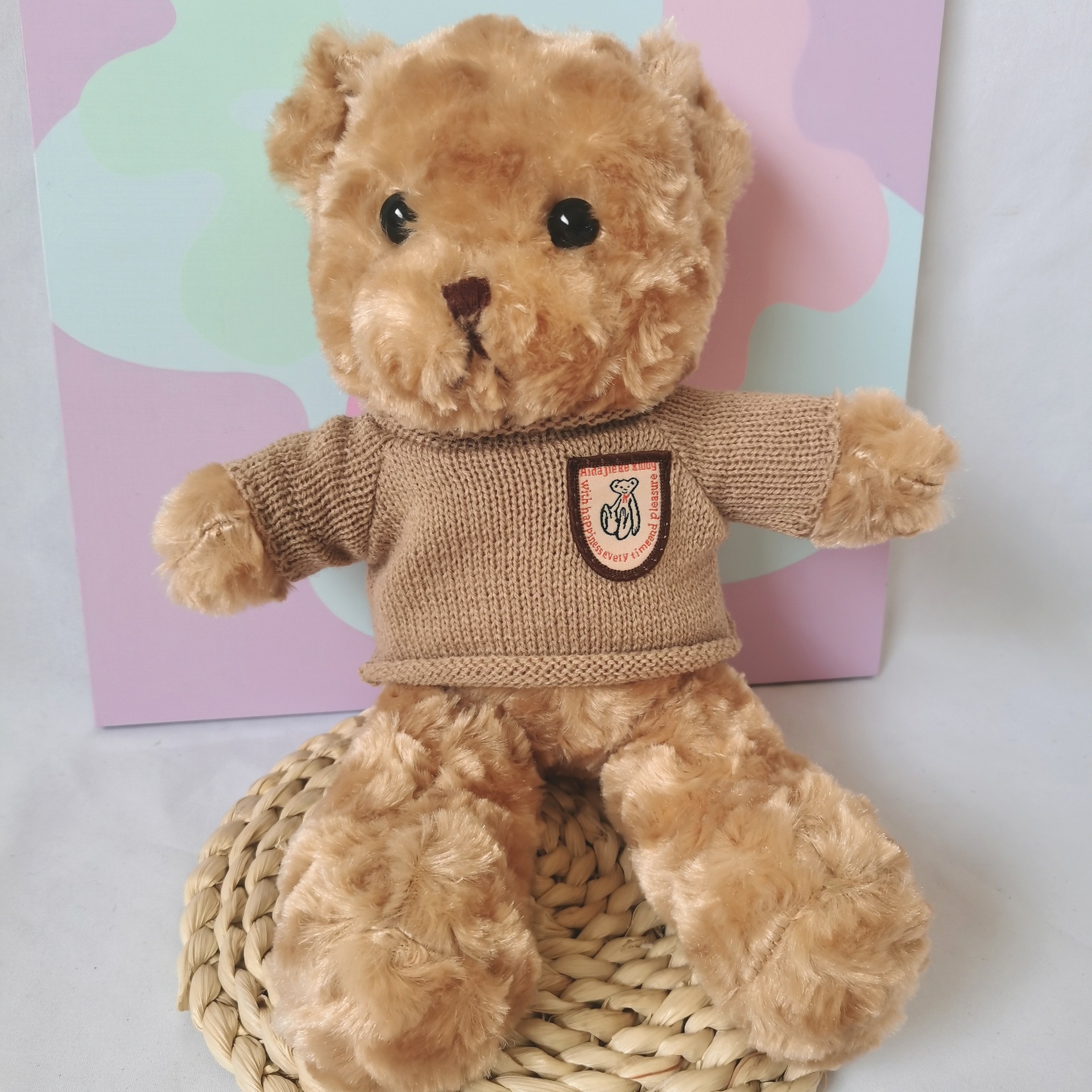 Oso de peluche vestido Oso de peluche muñeca Oso de trapo abrazo Panda juguetes de peluche regalos fabricantes al por mayor