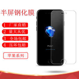 适用苹果iphone18PRO A+皇冠胶半屏钢化膜苹果18FOLD高铝弧边膜