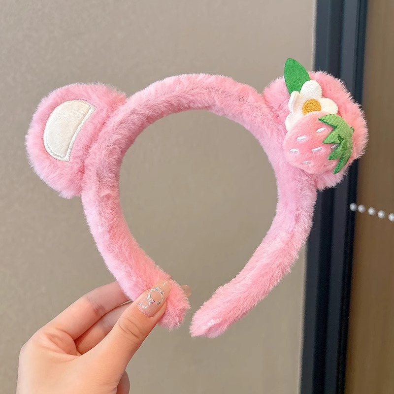 Hermoso peluche lavado de la cara para las mujeres 2025 nuevo uso de máscaras especiales para las mujeres de cabello rotas de cabello de presión para el cabello tarjeta de cabeza