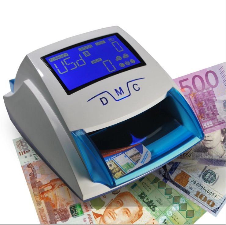 小型便携式智能美元验钞器日元欧元马币外币多种验钞机充电式商用
