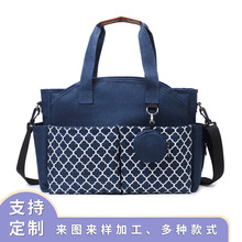 妈咪包新款跨境2025款手提单肩斜挎母婴包收纳袋逛街带娃轻松出行