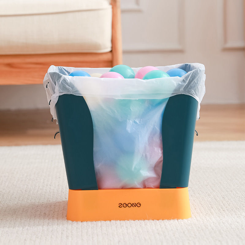 垃圾桶家用厨房卫生间九档开合可调节网红垃圾桶