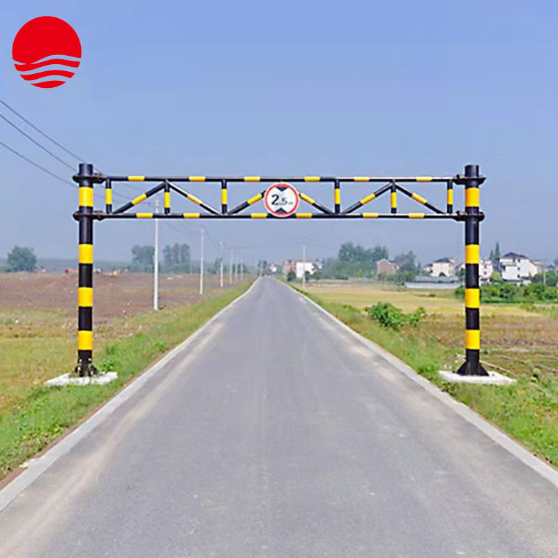 高邮厂家生产限高门架  带反光膜 可刷漆 热镀锌防腐工艺