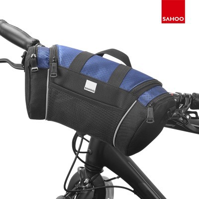 New factory wholesale shark Tiger SAHOO bicycle handlebar bag quick release portable bicycle front bag head bag