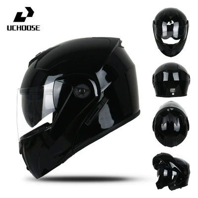 Protective Riding, Motorcycle Safety Supplies - glossy-black-s