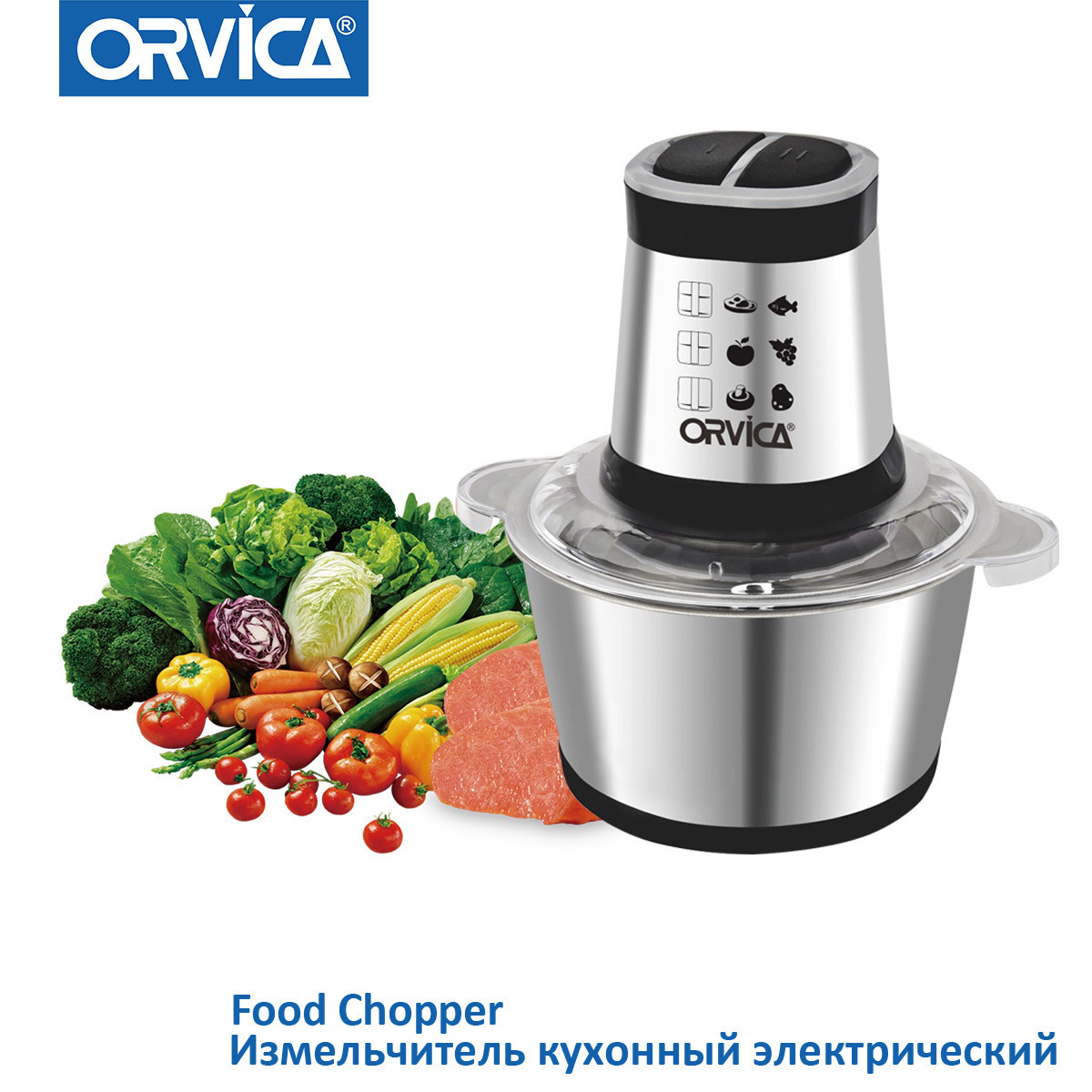 국경 간 유럽 게이지 다기능 가정용 고기 분쇄기 대용량 스터핑 기계 주방 스테인레스 스틸 전기 보조 식품 가공 기계