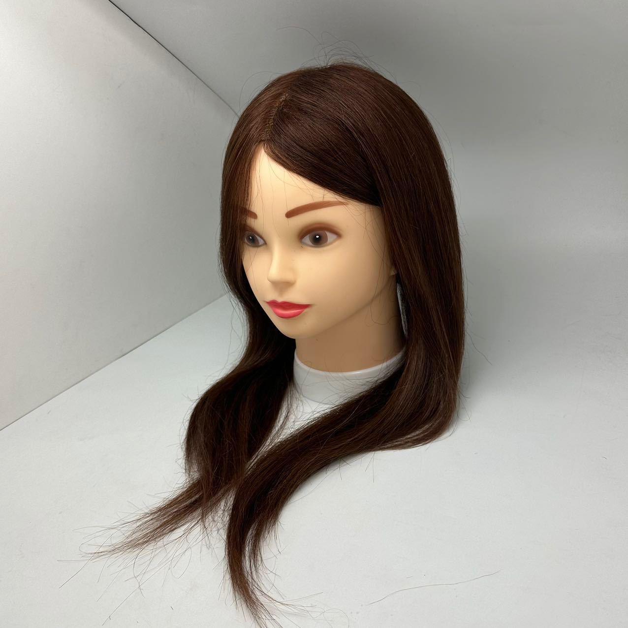 Todo el cabello real, peluca, entrenamiento, cabeza, cabeza, cabello, cabello trenzado, aprendizaje, cabello, cabello, cabello, cabello, soplado, permanente, cabello real