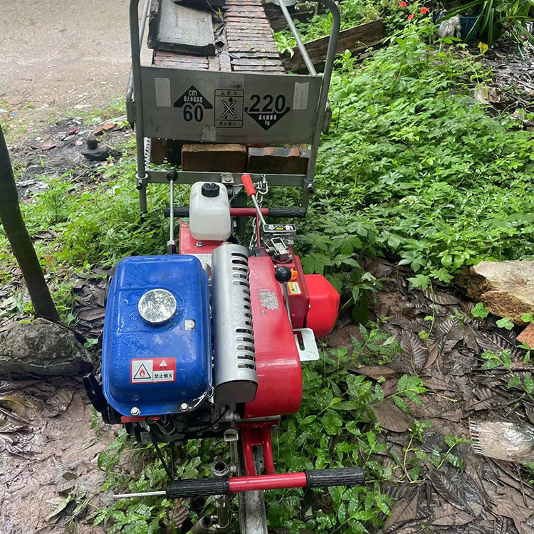 山地果园单轨运输车 农用爬山牵引车 农场轨道小火车