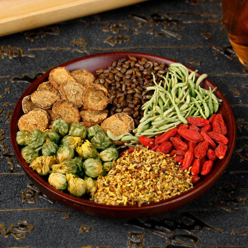 Qiaoyuntang Chrysanthemum Cassia Seed Tea 150g/box 10 sachets Chrysanthemum, Wolfberry, Honeysuckle, Burdock and Osmanthus Tea