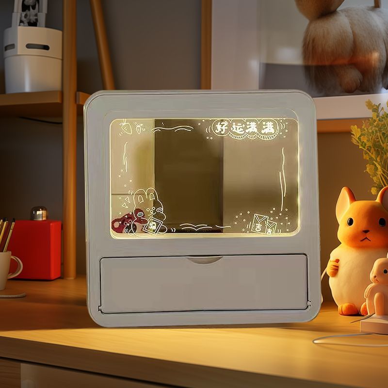 행운을 빌어요(아크릴 메시지판) - 익스프레스 박스 포장(필기용 펜 1개 + 지울 수 있는 천)