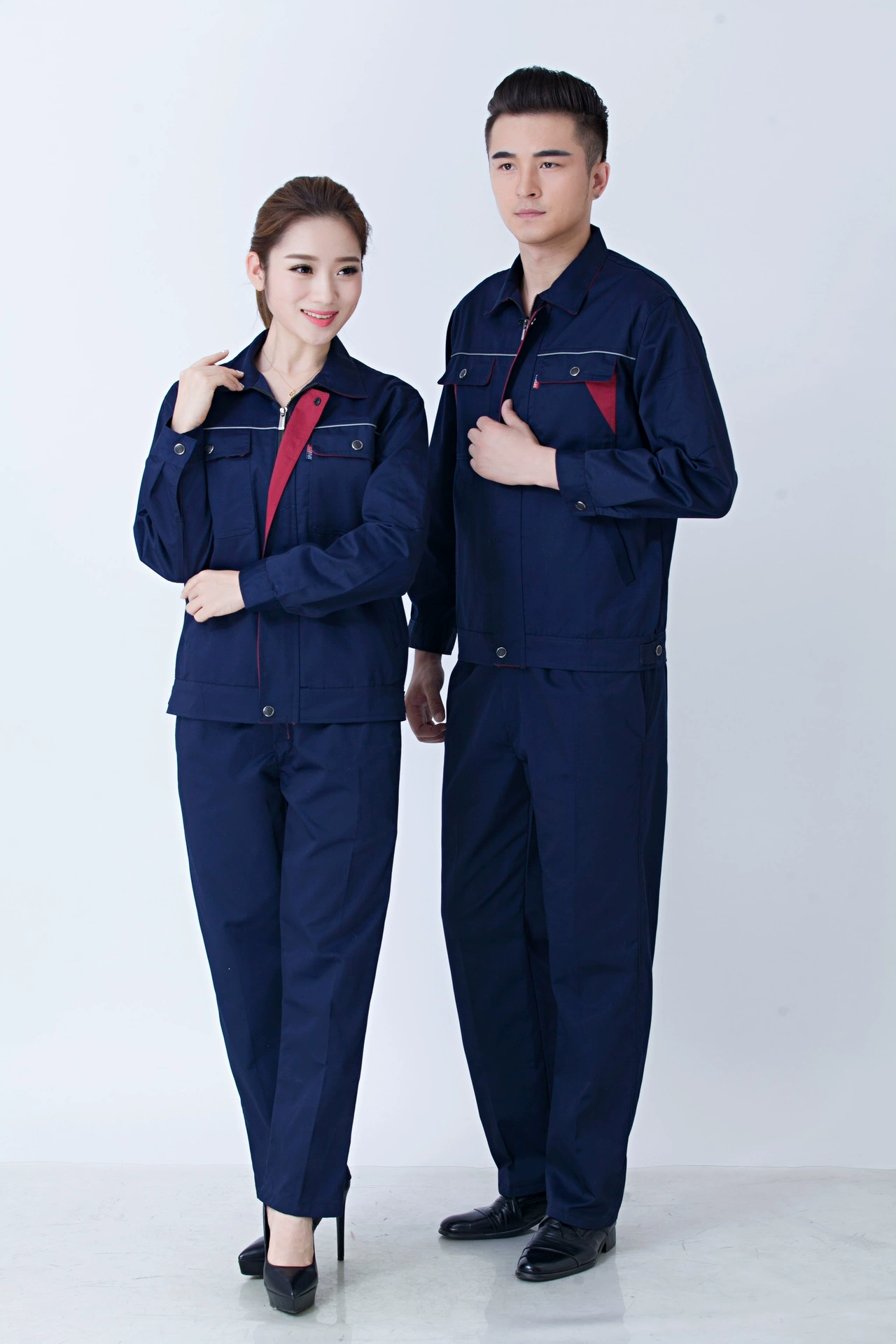 Костюм рабочей одежды Мужская весна и осень Фабрика Износостойкая арматура для ремонта машин Мастерская одежды для охраны труда Заводская печать одежды Электрическая одежда с длинным рукавом