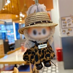 【ベビー服のみ】ラブベビー服 ホットガール ヒョウ柄ワンピース 夏麦わら帽子スーツ 1代目・2代目着替え