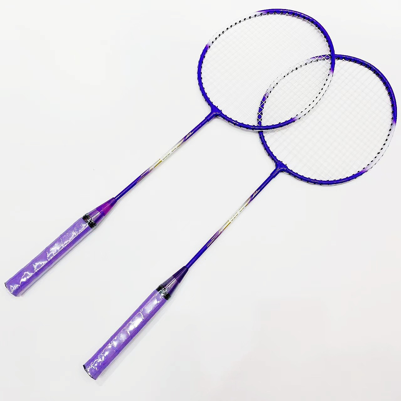 보라색 빛 한 쌍