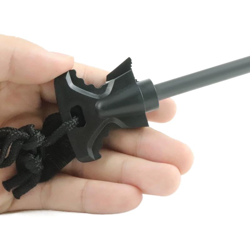 Стартер для розжига огня в форме бабочки с широкой ручкой, для выживания на природе, большой, в форме бабочки, с широкой ручкой, для розжига огня