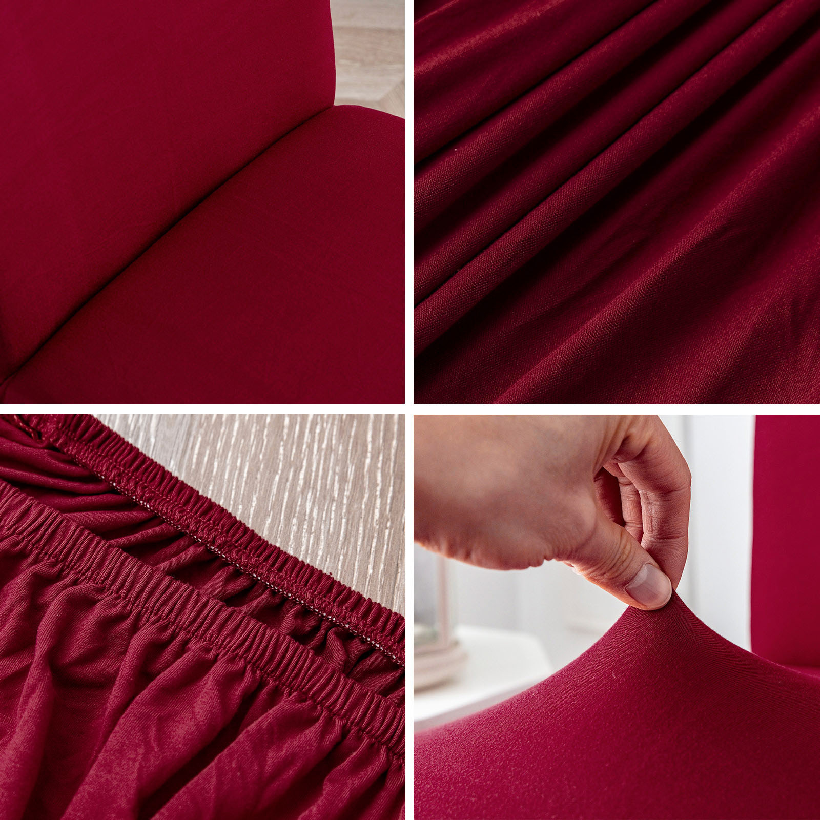 Milk silk elastic chair cover dust-proof and stain-resistant home chair protective cover manufacturer wholesale solid color chair cover