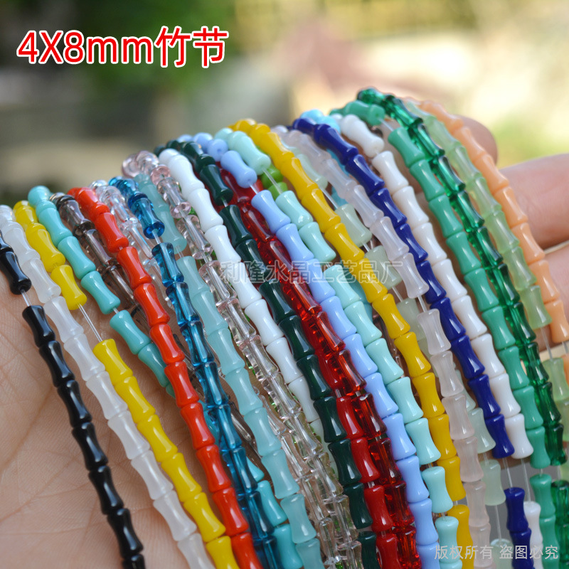 bamboo glass Chinese hairpin