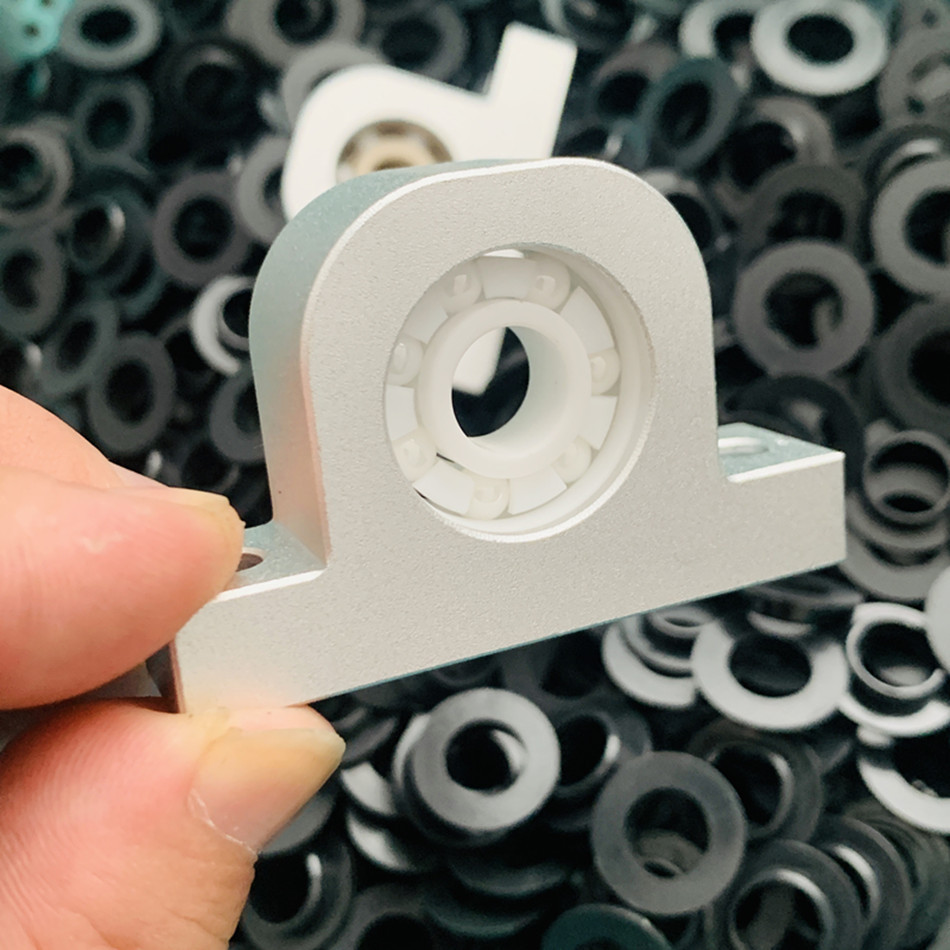 T型轴承座固定支座 P606 608 6000 6001 6002 6003 6004 陶瓷轴承