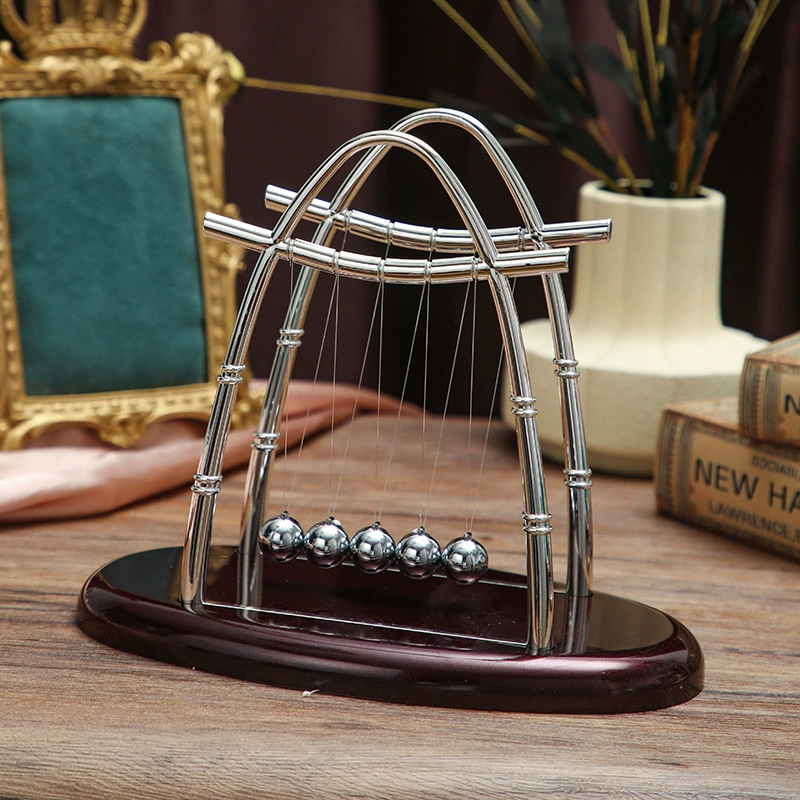 Cross-border Permanent Motion Machine Newton's Ball Swing Office Opens House-Moving Study Office Ornaments Desktop Decoration Decompression