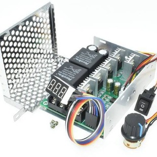 Bidirectional forward reverse rotation DC motor speed controller with digital display scale tachometer 40A 12V24V36