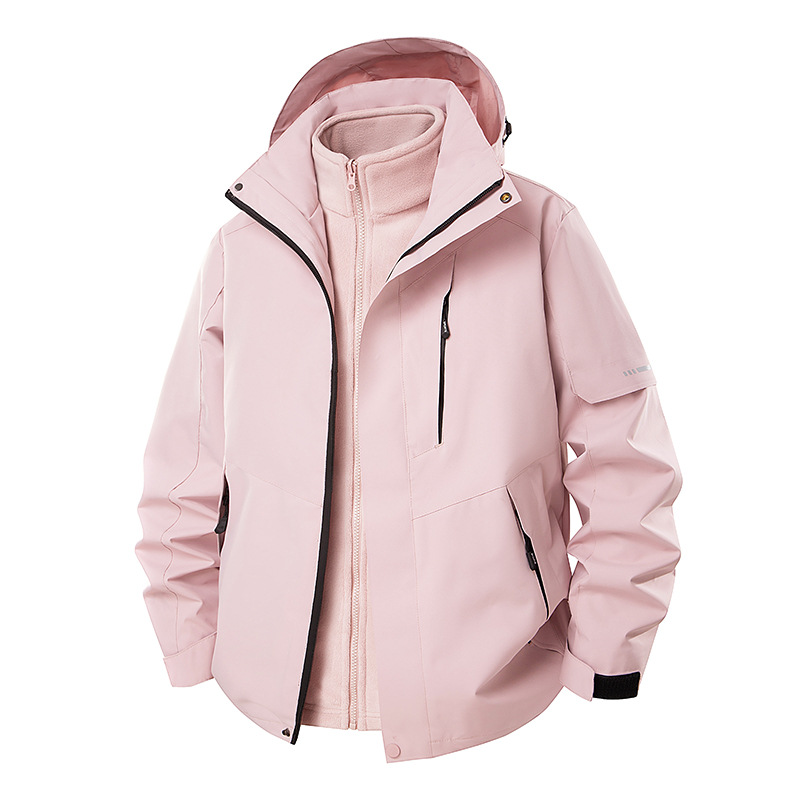 Nuevo abrigo impermeable a prueba de viento transfronterizo chaqueta interior con capuz para hombres herramientas de ropa de asalto al aire libre para mujeres