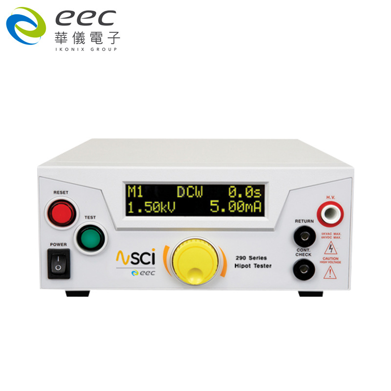 eec华仪电子SCI 296/SCI 297安规测试仪交直流耐压绝缘接地测量