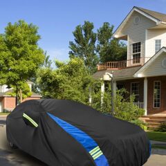 国境を越えて人気のある自動車服カバーcarover自動車服全カバー日焼け止め防雨断熱全車カバー日よけカバー布
