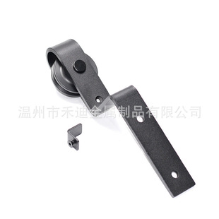 Bypass Barn Door Sliding Rail Hardware Single Track Double Sliding J-Type Classic Barn Door Double Sliding Door