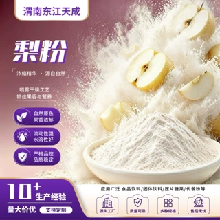 雪梨果汁粉 浓缩梨粉速溶水溶性雪梨纯粉固体饮料冲调原料 现货