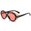 Sunglasses suitable for men and women, glasses solar-powered, punk style, European style