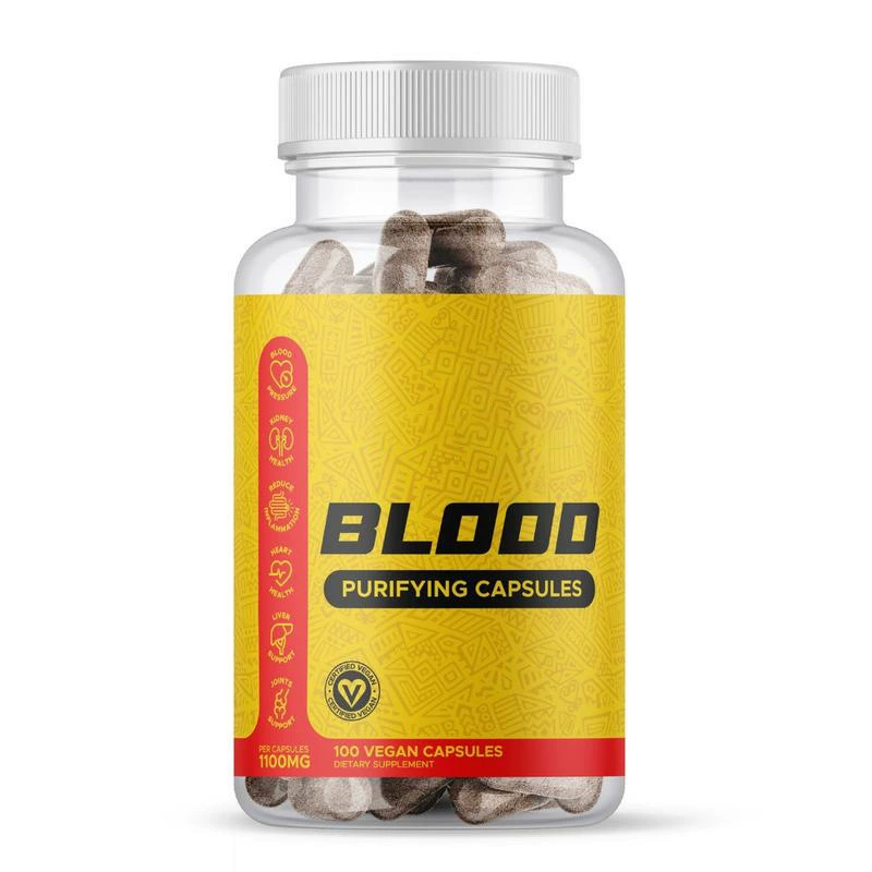 TK взрывы 60 капсул для очистки BLOOD PURIFYING CAPSULES Источник Фабрика Поддержка OE M Трансграничный