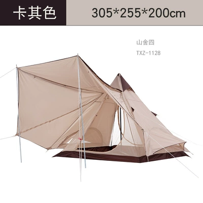 Explorers Tent Indian Mongolia Çadırlar - steeple-double-khaki-multiplayer