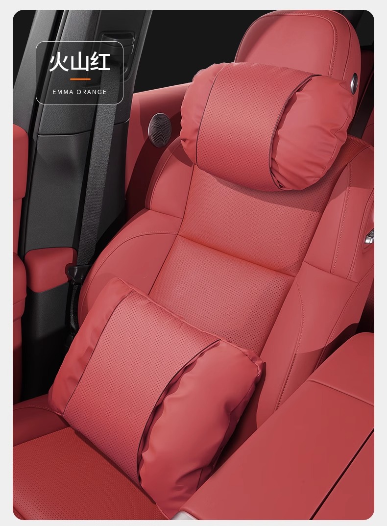 Suitable for Huawei Aito M7 Headrest and Lumbar Support M5 Neck Pillow M9 Car Seat Pillow Modified Interior Supplies