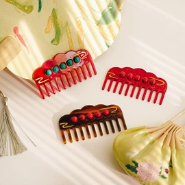 发夹;发梳头饰;发簪