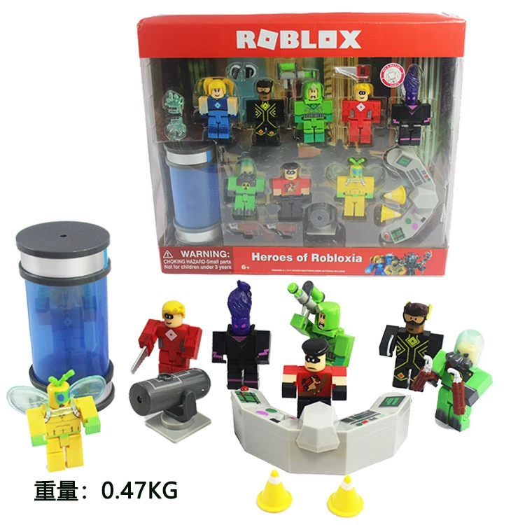 Большая коллекция 10 кукол roblox размером 6–9 см в коробках и пакетах