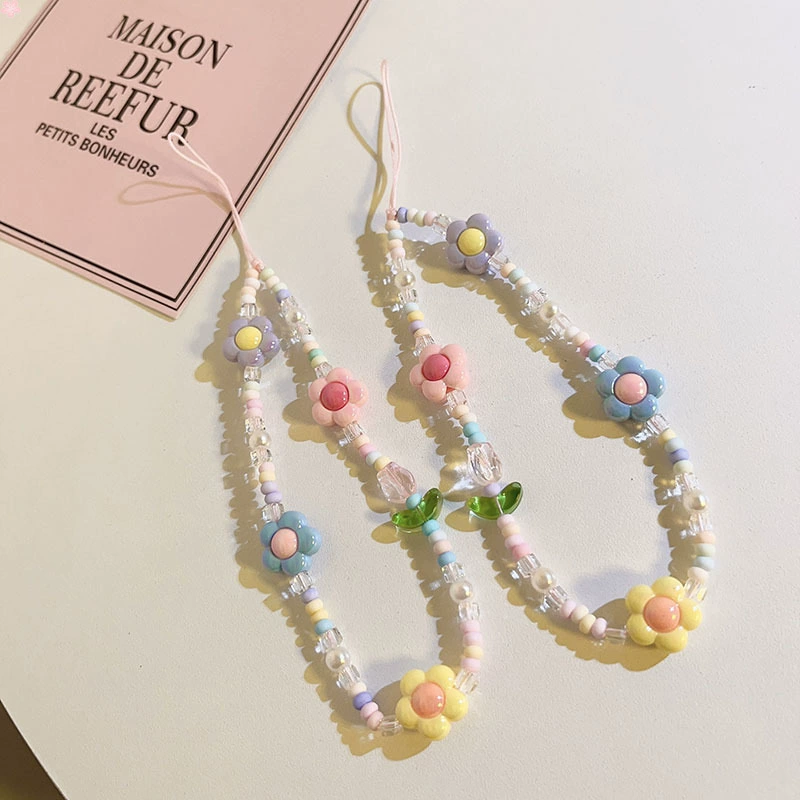 Милый бренд ароматизированный мобильный телефон, бусин bracelet, кулон, ремешок