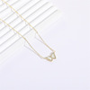 Organic zirconium, brand pendant, chain for key bag , light luxury style, wholesale, Amazon