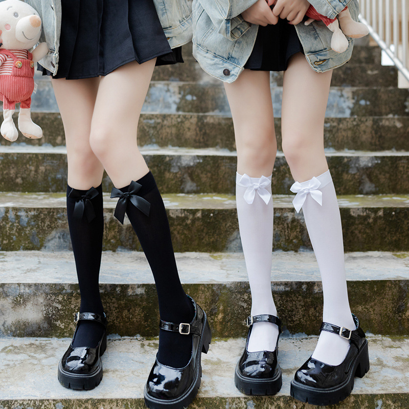 Summer knee socks