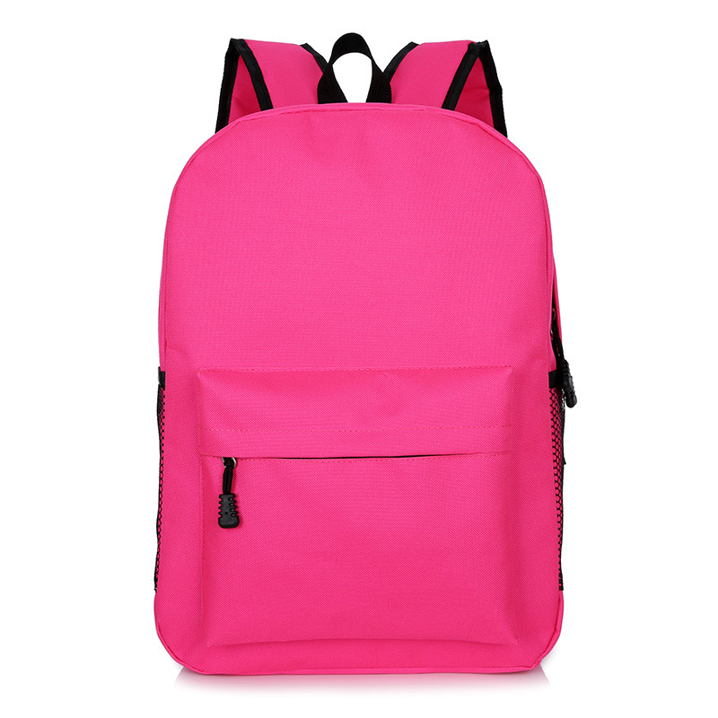 Color sólido sin LOGO mochila de gran capacidad mochila de escolares Lululemon simple