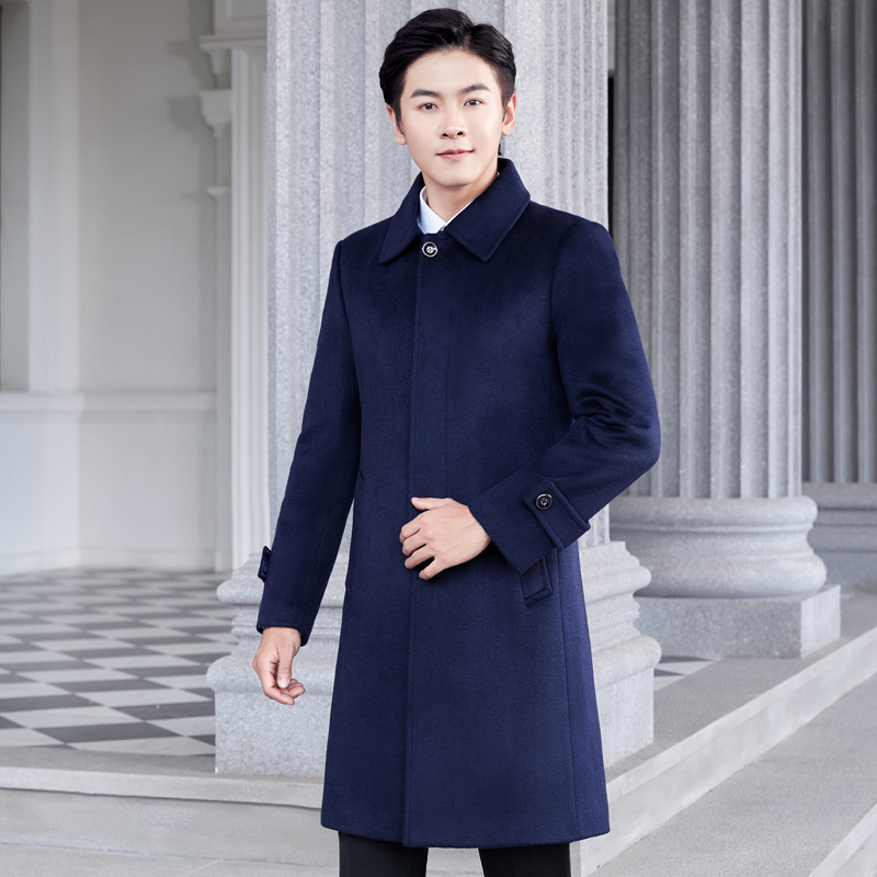 코튼 남성용 네이비 블루