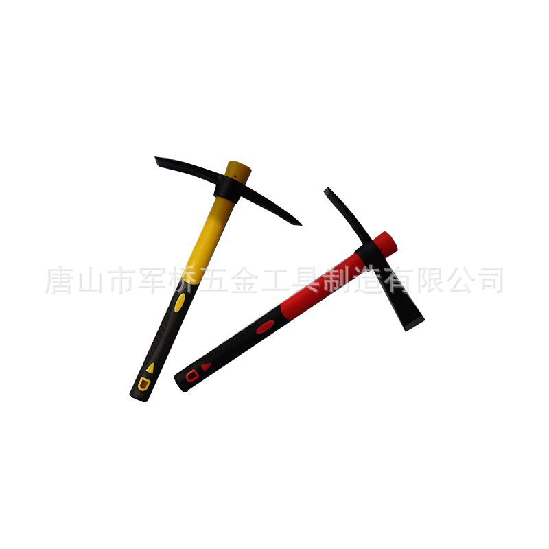 便携小钢镐园艺工具小十字镐锰钢锻造十字镐锄头