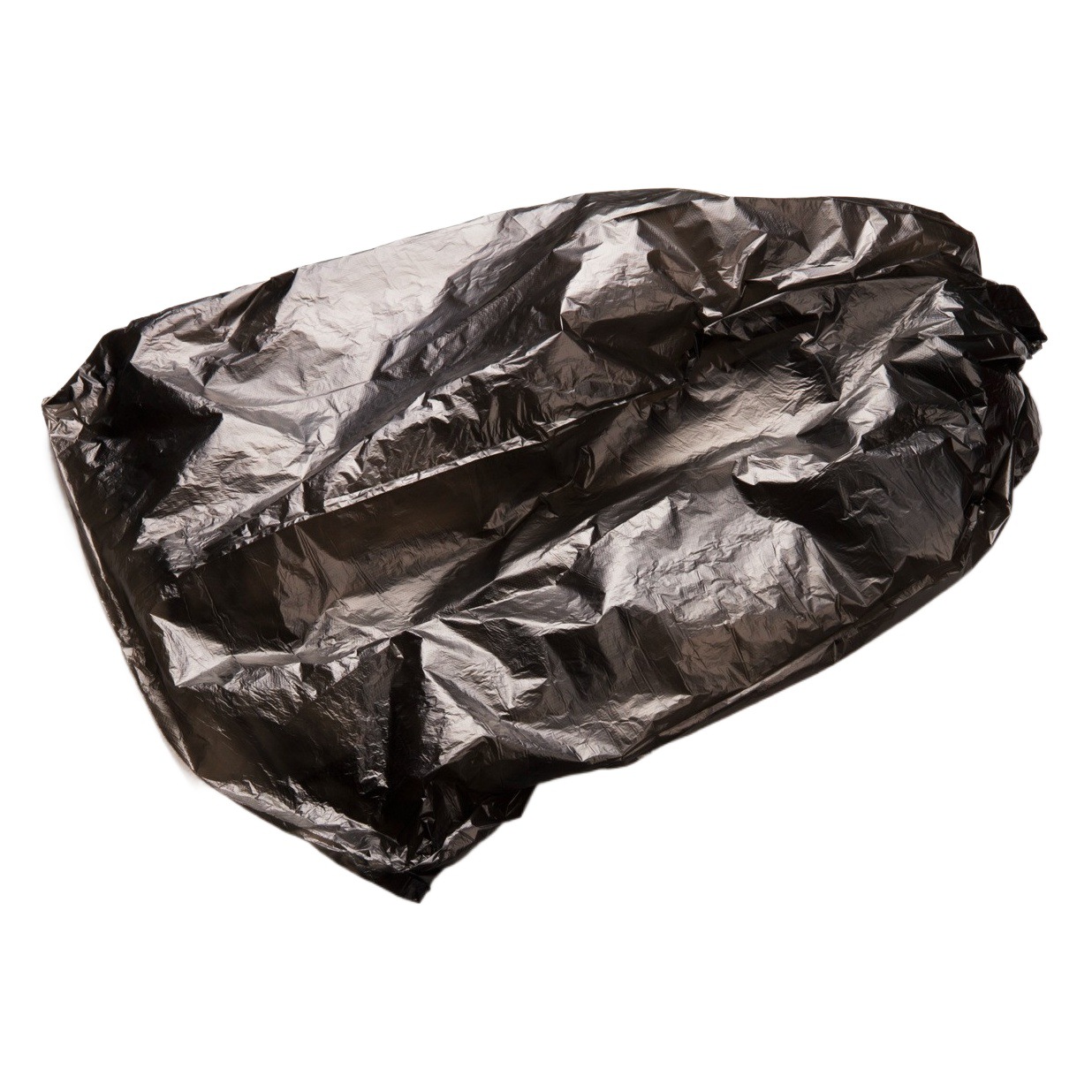 Deli bolsa de basura 9575 Oficina Del Hogar 60 × 80cm desechable engrosada bolsa de limpieza de plástico 10 Unids/rollo