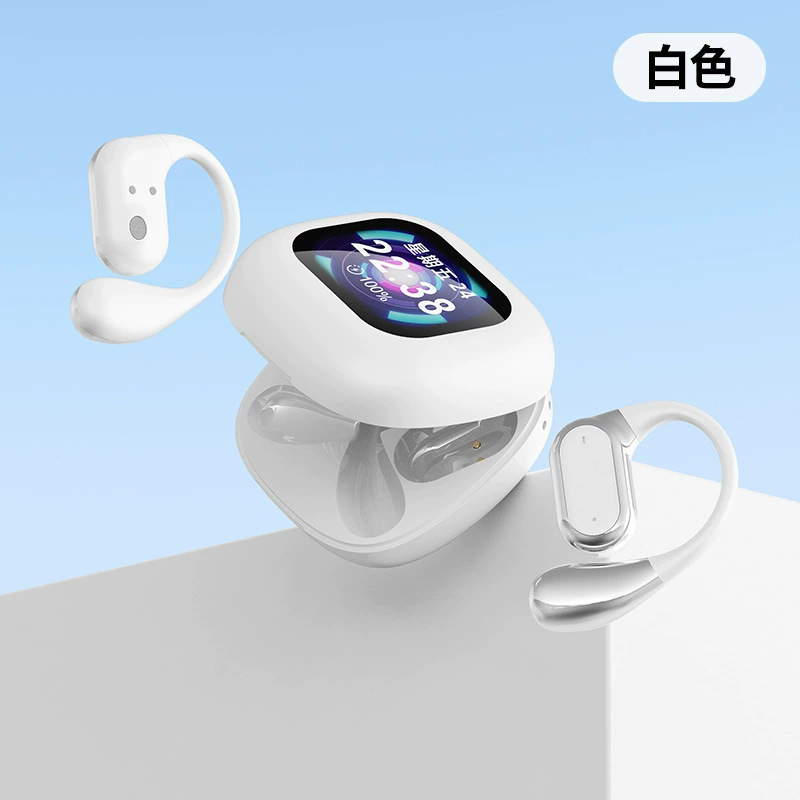 V8 ディスプレイ AI 翻訳 A9pro Bluetooth ヘッドセット ワイヤレス インイヤー ノイズ リダクション スライド カバー V20 ANC Huaqiangbei|undefined