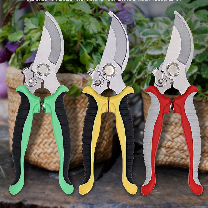 Садовые ножницы для цветов, секатор из нержавеющей стали, садовые ножницы для обрезки, ножницы для фруктовых деревьев, ножницы для винограда, специальные для обрезки садов