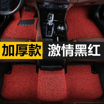 Modelə uyğun ayaqaltı: Fathead Fish, Old Model Seven-Seater Front - buick-gl8-exclusive-black-and-red-thick-style
