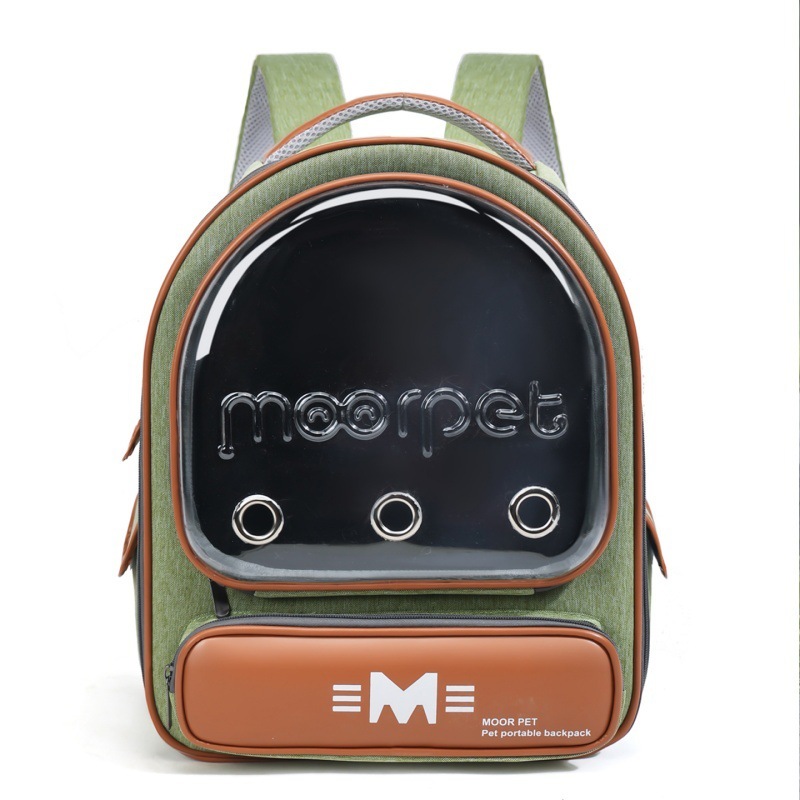 Moor pet/摩宠 厂家直供猫包狗包宠物出行便携透气大容量双肩包|undefined